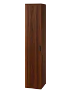 LN 5 - 3D kancelářská skříň, 1-dveřová, levá, 1822x360x400, ořech královský